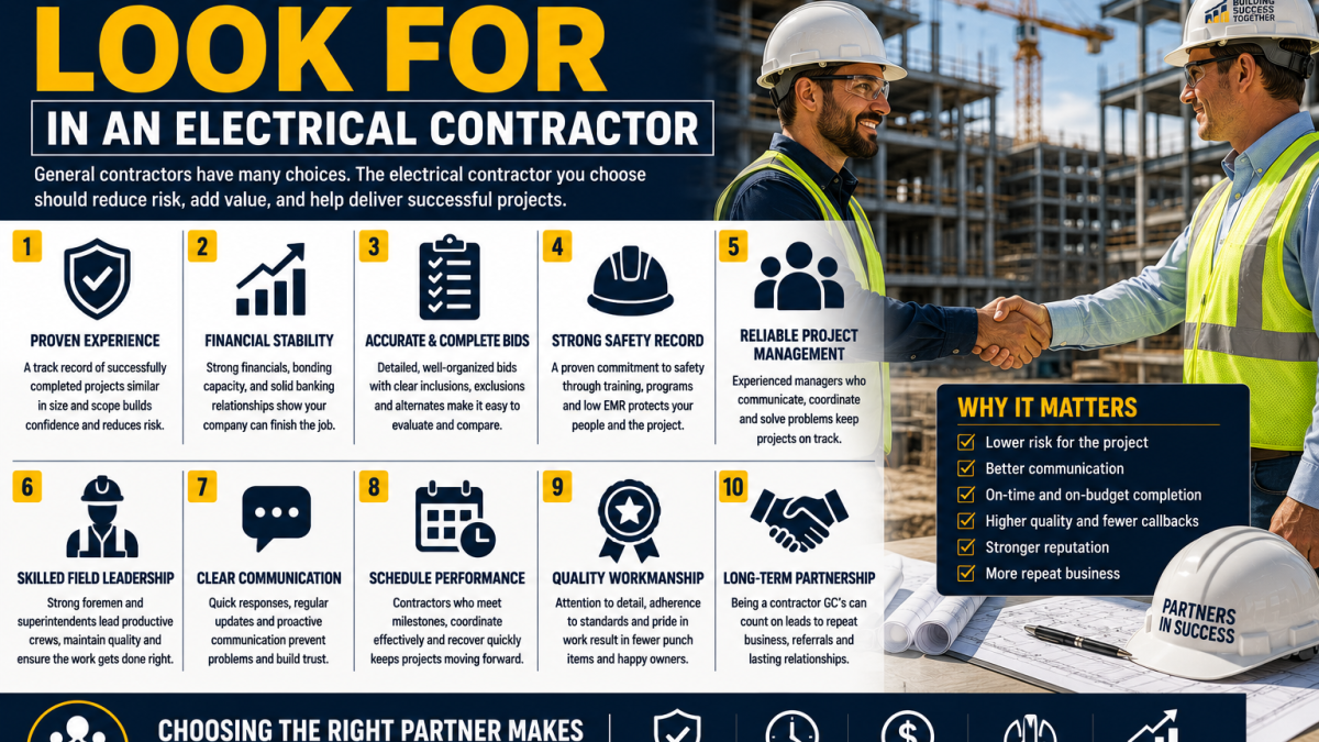 What General Contractors Want