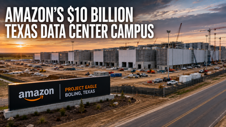 Amazon’s $10 Billion Texas Data Center Campus