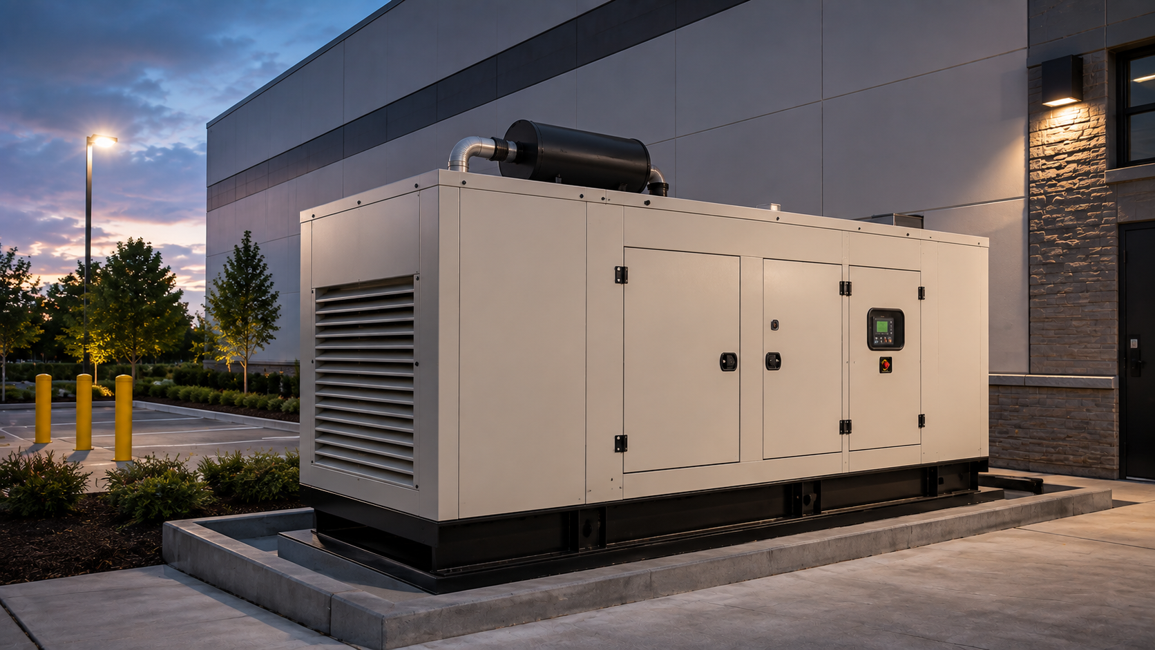 Commercial generator electrical cost calculator